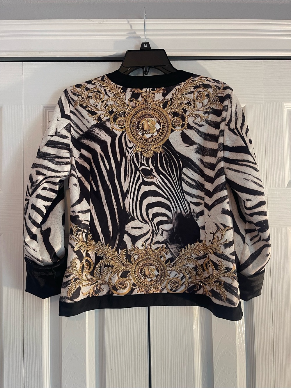 Carmen Steffens Black & White Contrast Jacket